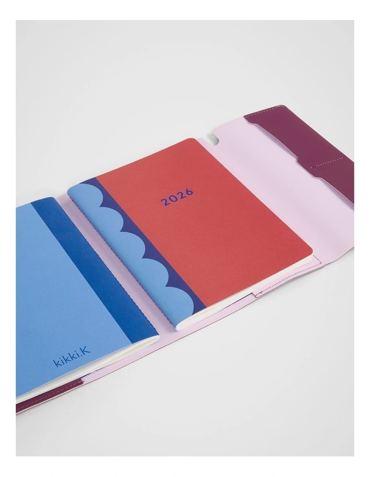 Stitch Weekly Diary A5 2026 in Poppy Canopy image 7