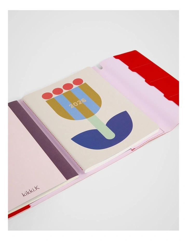 Stitch Weekly Diary B5 2026 in Ivory Flower image 7