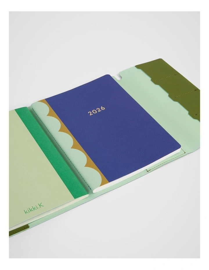 Stitch Weekly Diary B5 2026 in Marine Canopy image 7