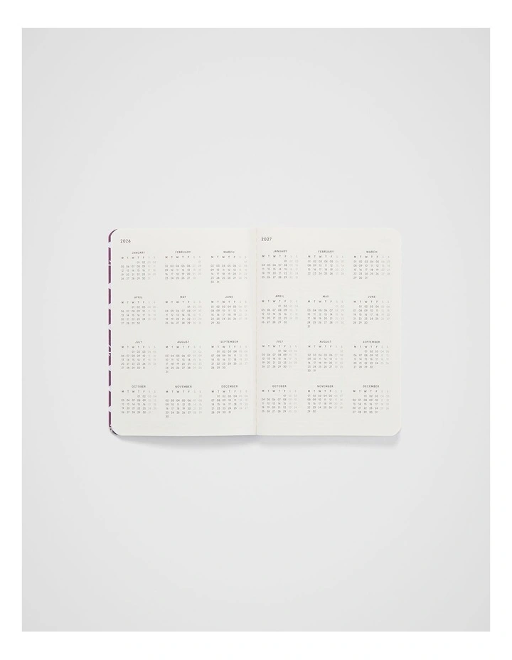 Stitch Weekly Diary B7 2026 in Bondi Flower image 2