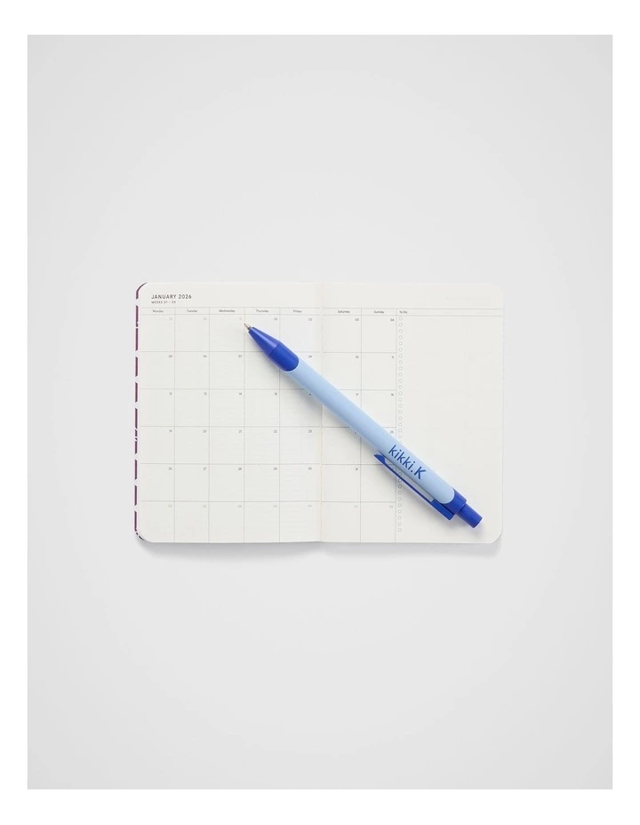 Stitch Weekly Diary B7 2026 in Bondi Flower image 4