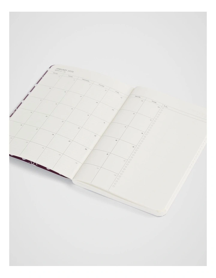 Stitch Weekly Diary B7 2026 in Bondi Flower image 6