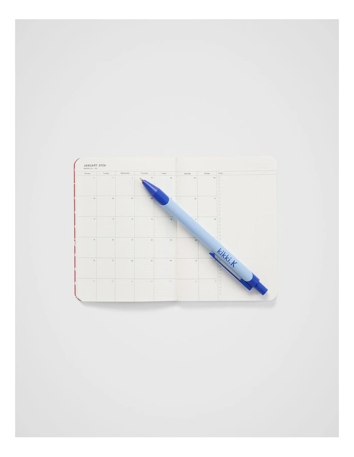 Stitch Weekly Diary B7 2026 in Plum Canopy image 4