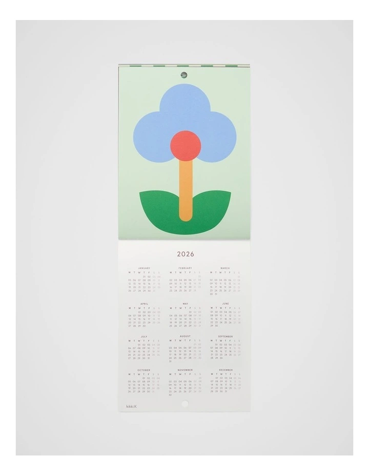Studio Wall Calendar 2026 in Flower Market image 6
