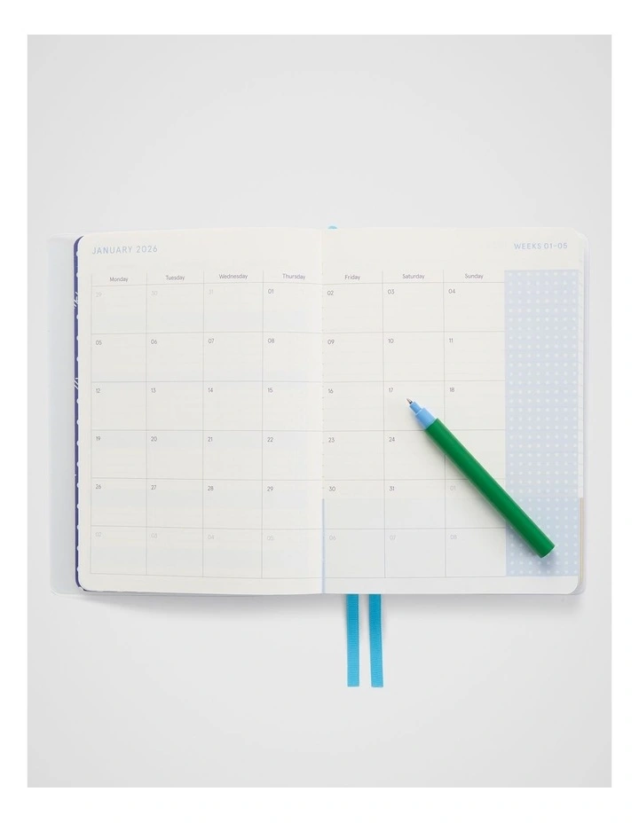 Wrap Daily Diary A5 2026 in Flower Market image 2