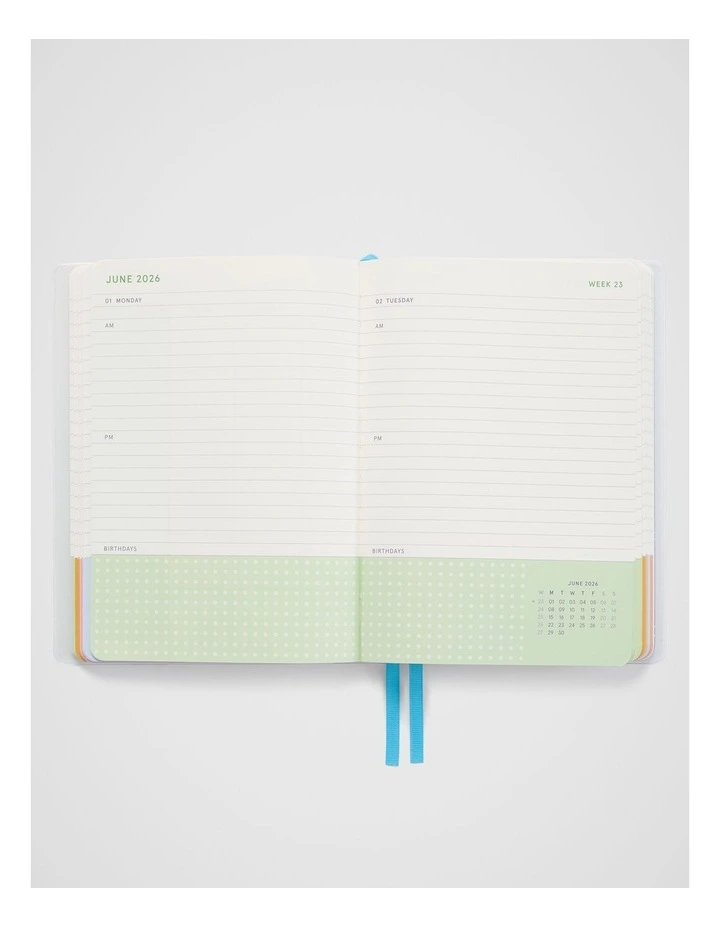 Wrap Daily Diary A5 2026 in Flower Market image 4