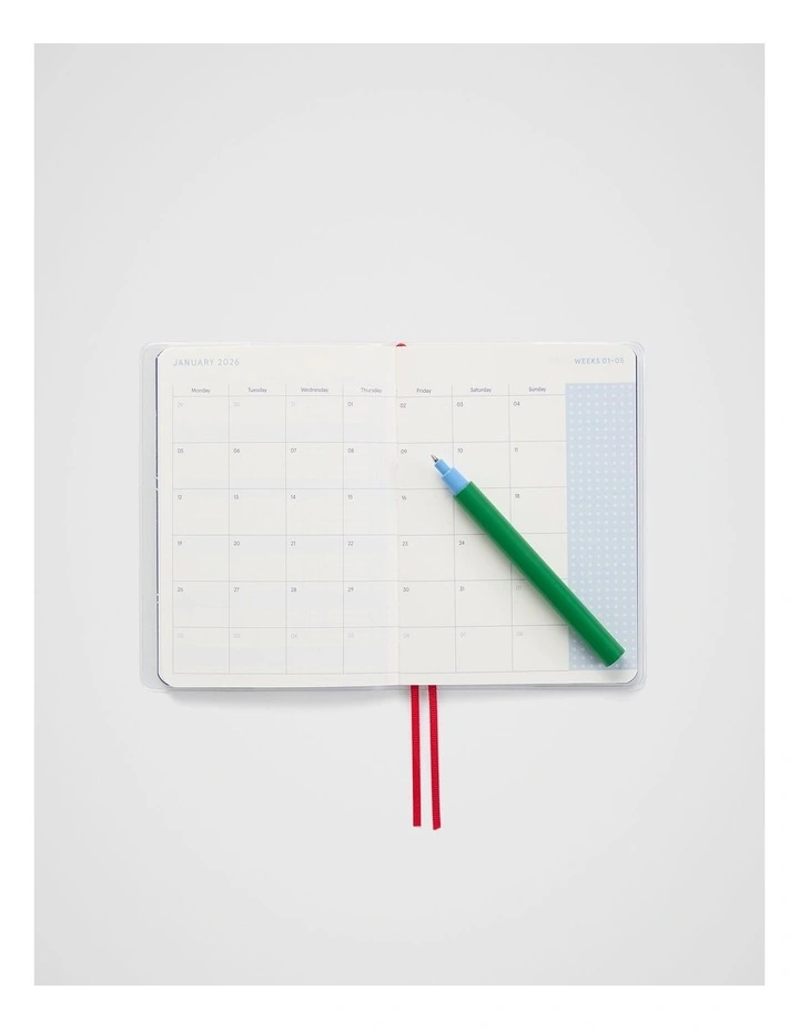 Wrap Monthly Diary A6 2026 in Flower Market image 2