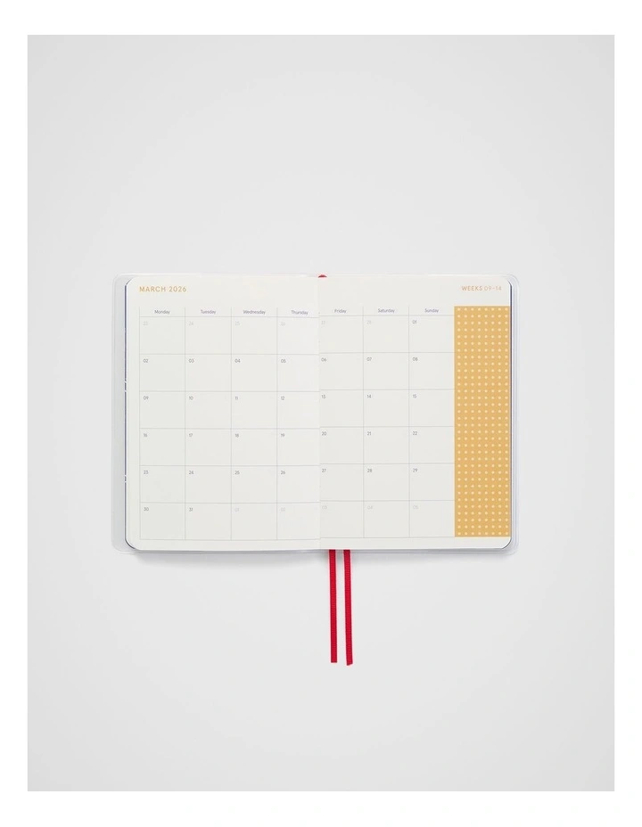 Wrap Monthly Diary A6 2026 in Flower Market image 3