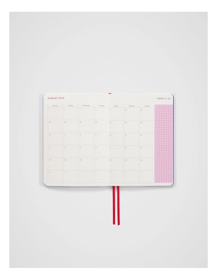 Wrap Monthly Diary A6 2026 in Flower Market image 4