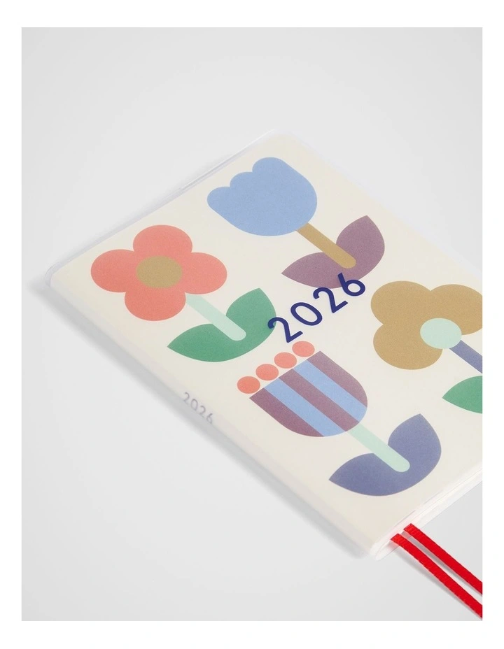 Wrap Monthly Diary A6 2026 in Flower Market image 7