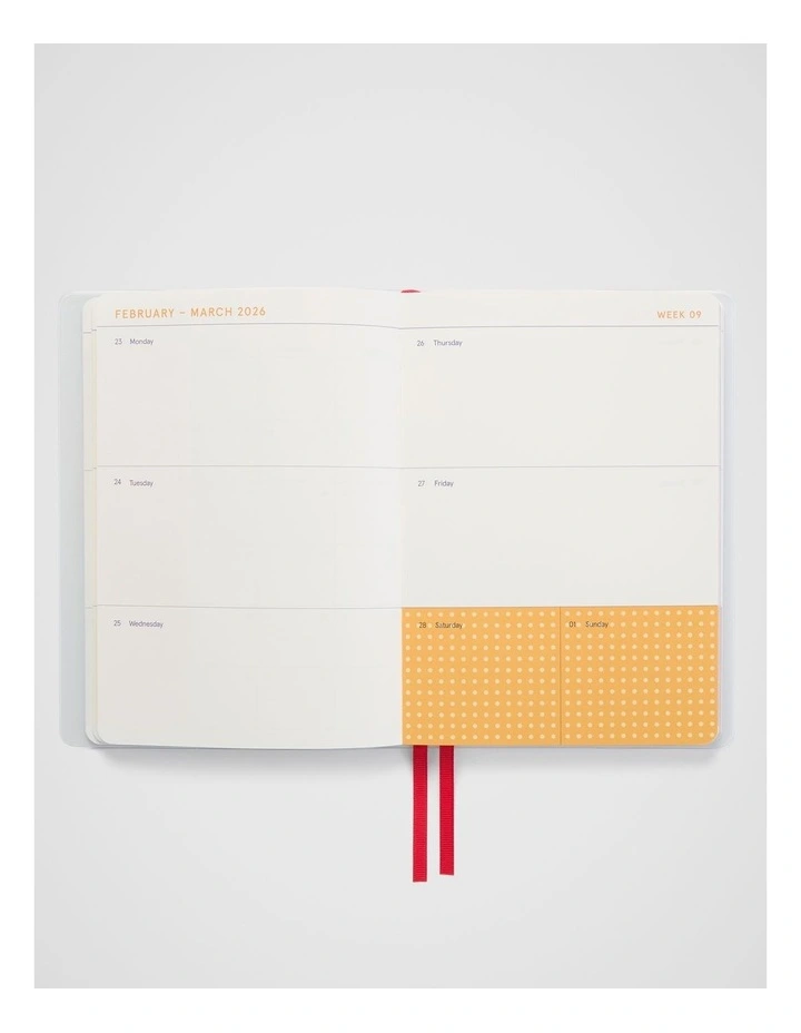 Wrap Weekly Diary A5 2026 in Bondi Flower image 4
