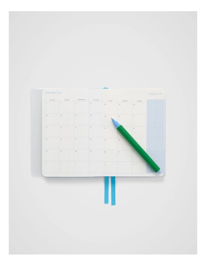 Wrap Weekly Diary A6 2026 in Canopy image 2