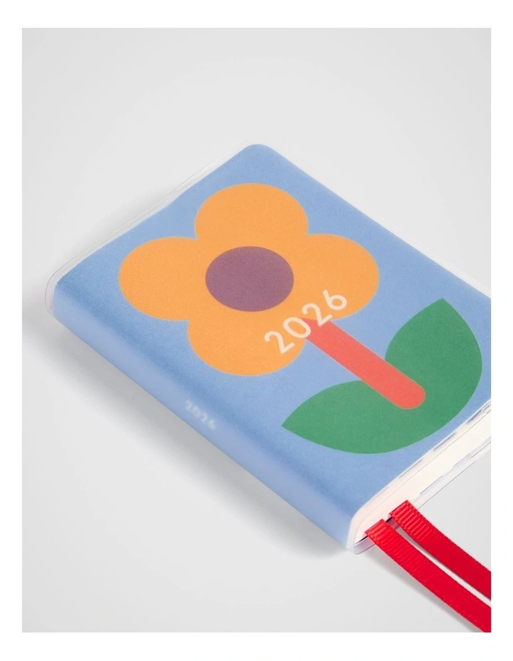 Wrap Weekly Diary A7 2026 in Bondi Flower image 7