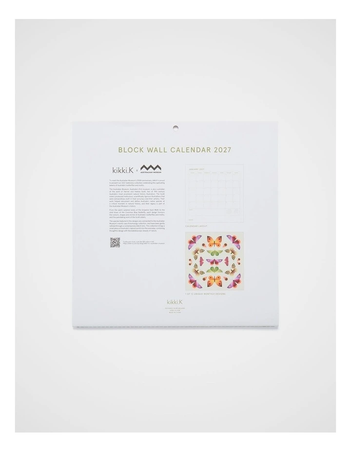 Block Wall Calendar 2027 in Assorted image 6