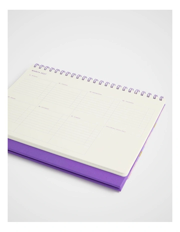 Flagship Academic Calendar A4 2027 in Assorted image 2