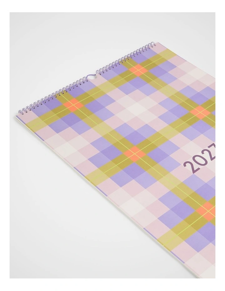 Household Calendar Large 2027 in Purple image 6