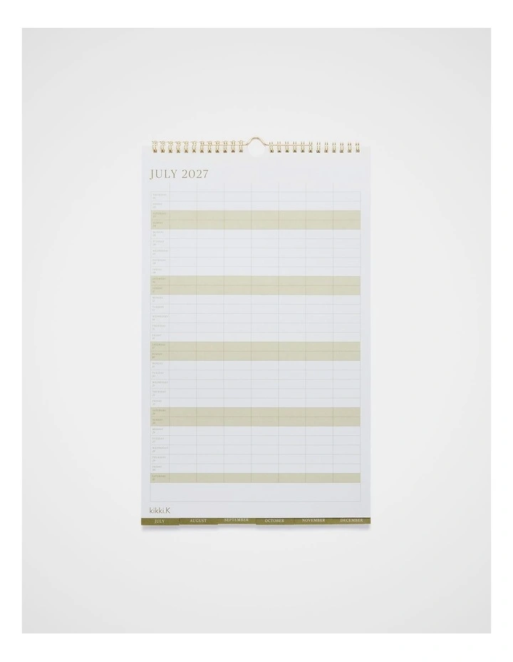 Household Calendar Small 2027 in Assorted image 5