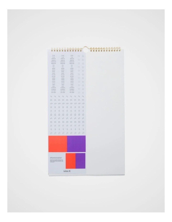 Household Calendar Small 2027 in Assorted image 6