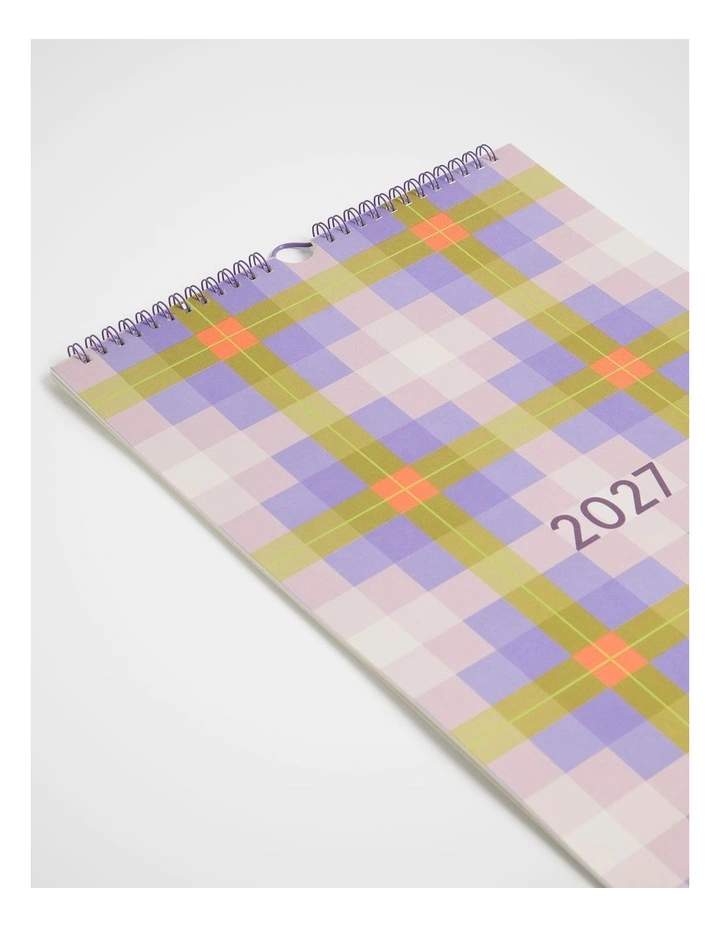 Household Calendar Small 2027 in Purple image 7