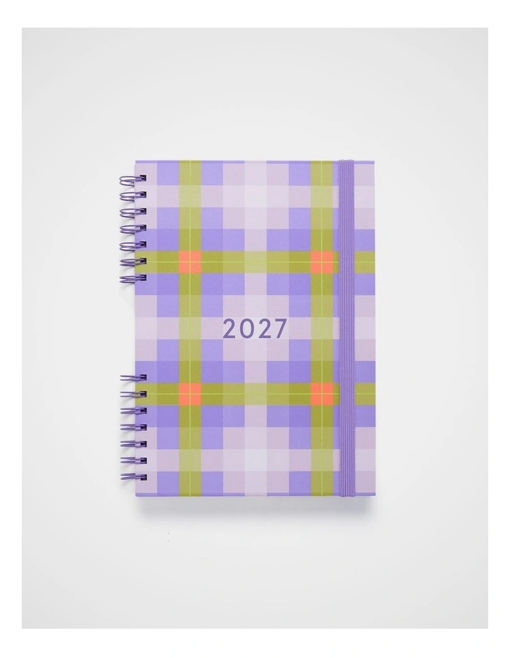 Household Weekly Diary B5 2027 in Assorted image 1