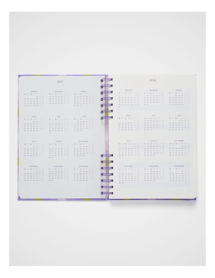 Household Weekly Diary B5 2027 in Assorted image 3
