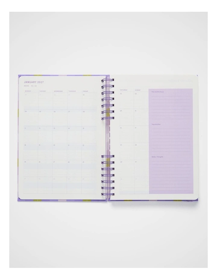Household Weekly Diary B5 2027 in Assorted image 5