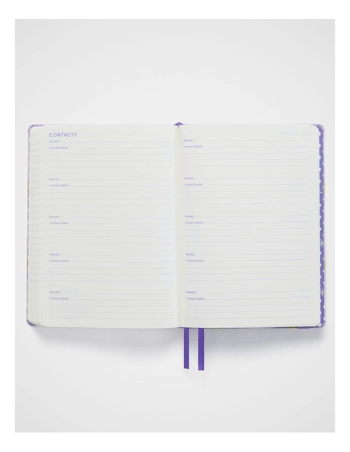 In-Scribe Daily Diary A5 2027 in Purple image 7
