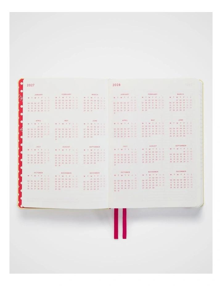 In-Scribe Daily Diary A5 2027 in Lt Yellow image 3