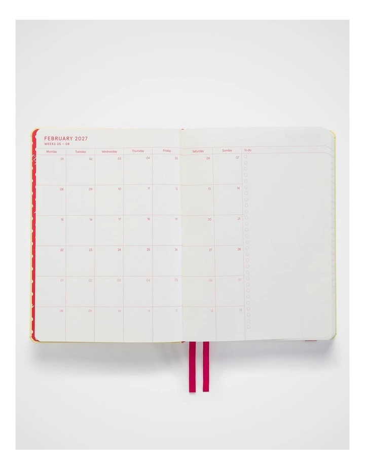 In-Scribe Daily Diary A5 2027 in Lt Yellow image 5