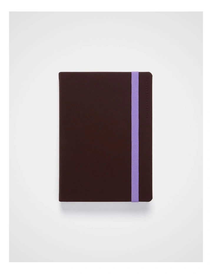 In-Scribe Daily Diary A5 2027 in Brown image 1