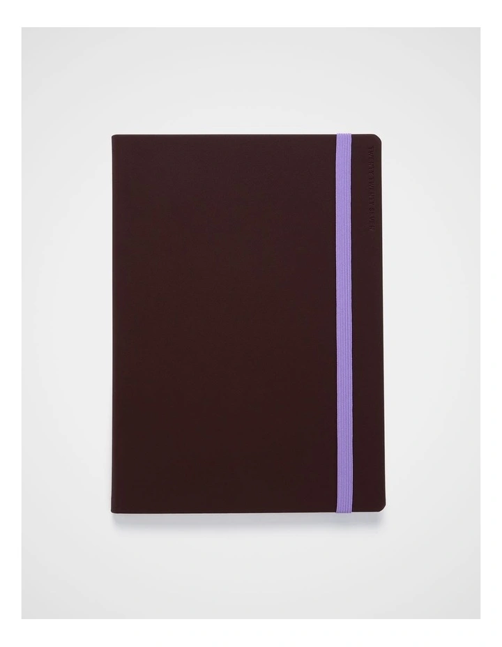 In-Scribe Weekly Diary A4 2027 in Brown image 1