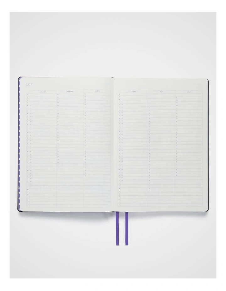 In-Scribe Weekly Diary A4 2027 in Brown image 4