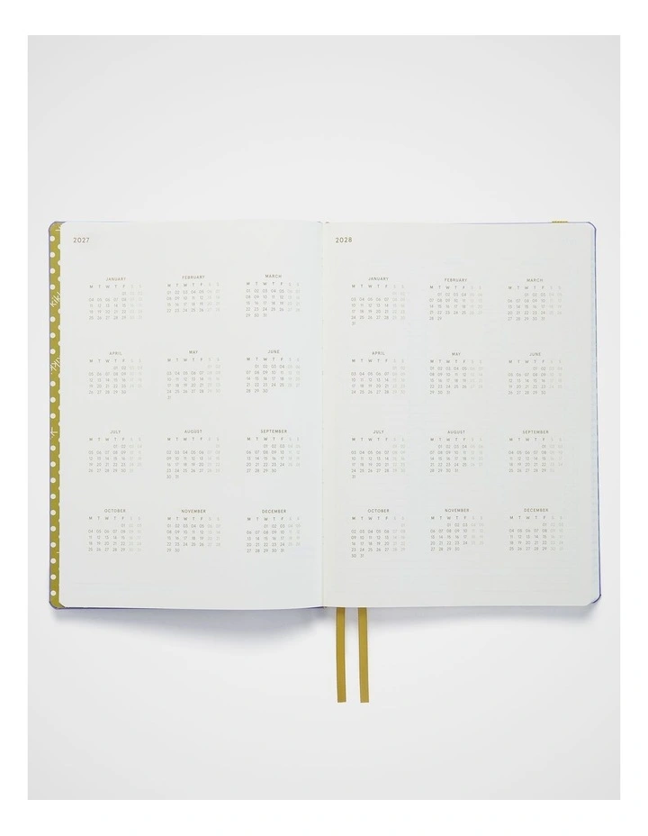 In-Scribe Weekly Diary A4 2027 in Lt Purple image 3