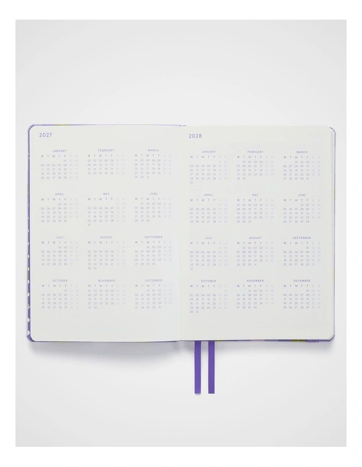 In-Scribe Weekly Diary A5 2027 in Purple image 3