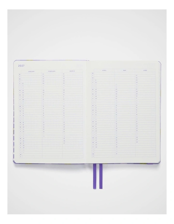 In-Scribe Weekly Diary A5 2027 in Purple image 4