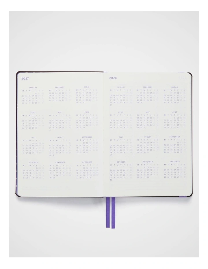 In-Scribe Weekly Diary A5 2027 in Brown image 3