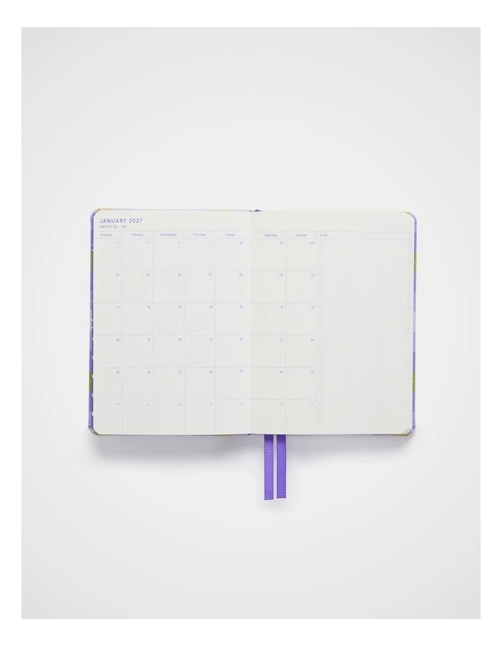 In-Scribe Weekly Diary A6 2027 in Purple image 5