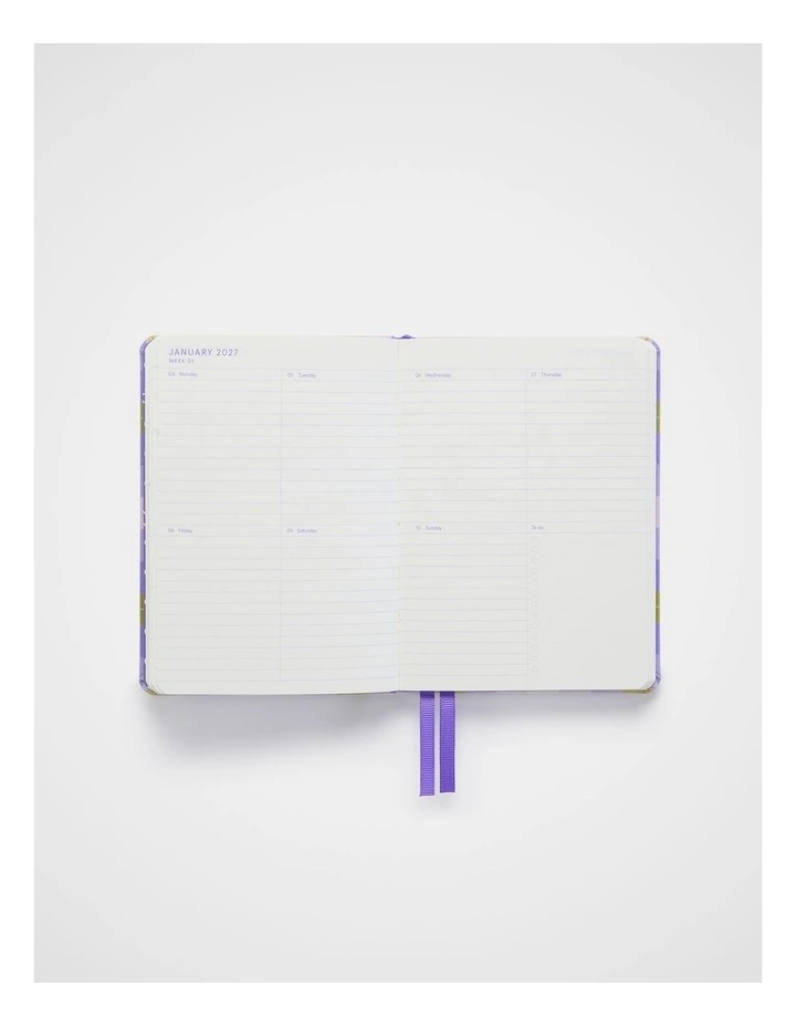 In-Scribe Weekly Diary A6 2027 in Purple image 6