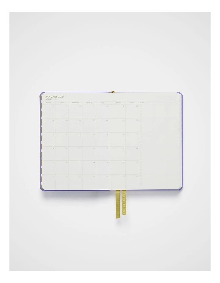 In-Scribe Weekly Diary A6 2027 in Lt Purple image 5