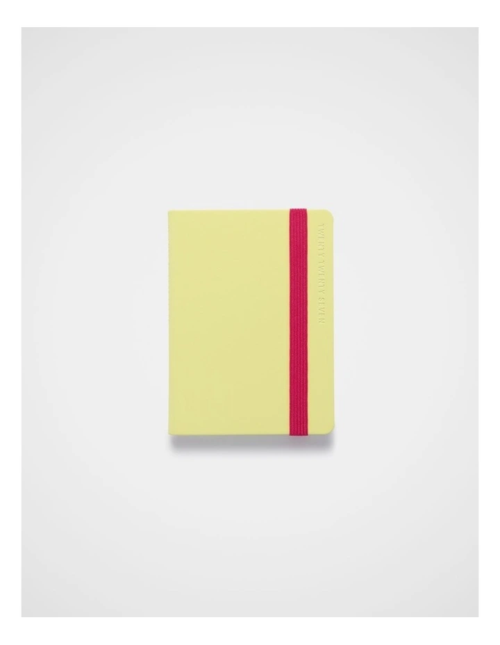 In-Scribe Weekly Diary A6 2027 in Lt Yellow image 1