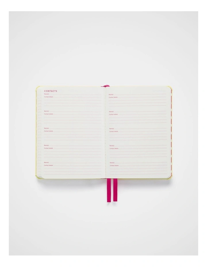 In-Scribe Weekly Diary A6 2027 in Lt Yellow image 7