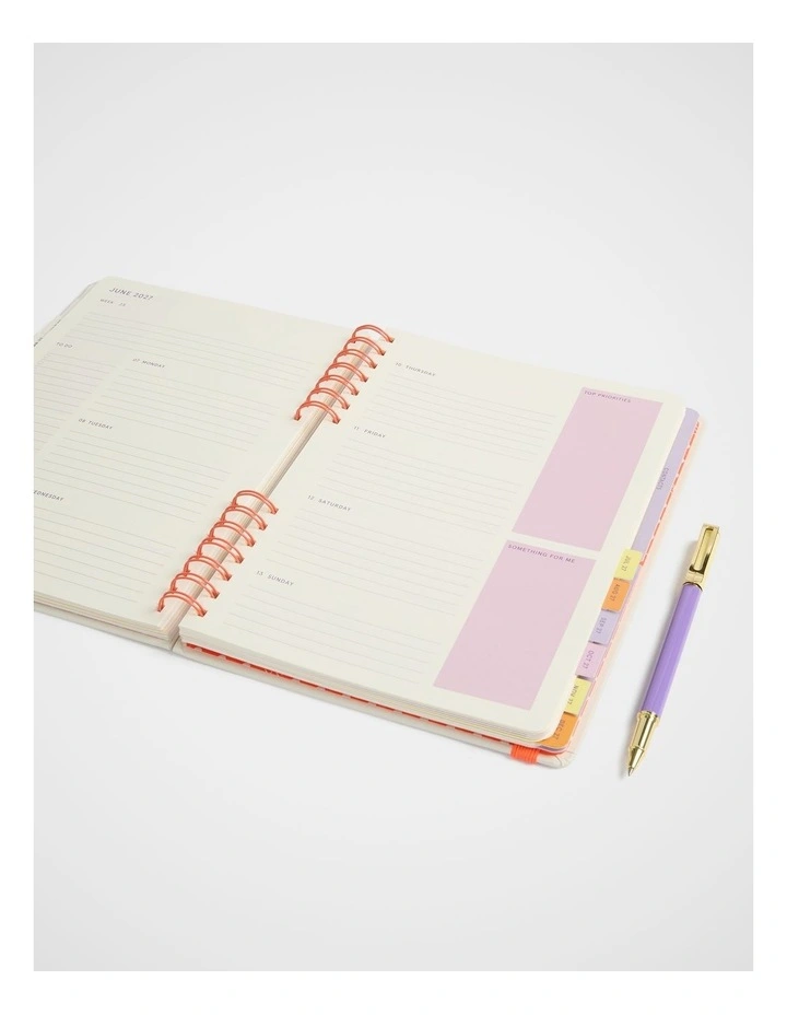 In-Spiral 12-Month Diary B5 2027 in Assorted image 2
