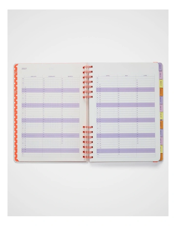 In-Spiral 12-Month Diary B5 2027 in Assorted image 4