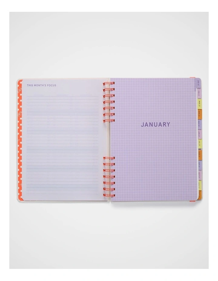 In-Spiral 12-Month Diary B5 2027 in Assorted image 5