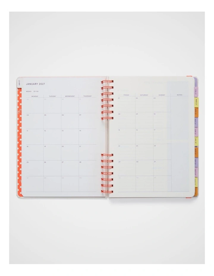 In-Spiral 12-Month Diary B5 2027 in Assorted image 6