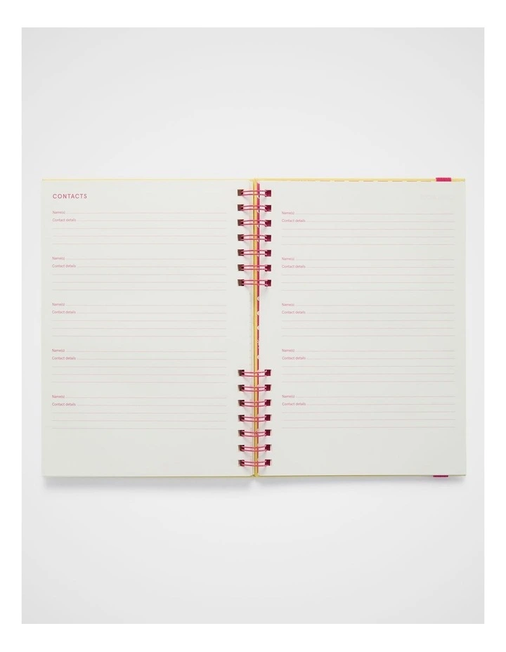 In-Spiral Weekly Diary B5 2027 in Lt Yellow image 7
