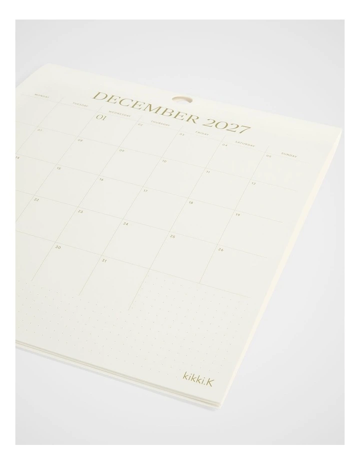 Marquee Calendar Pad 2027 in White image 2
