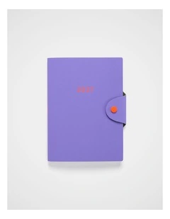 Snap Study Diary A5 2027 in Lt Purple
