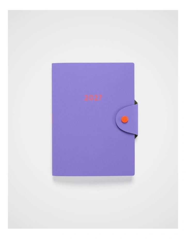 Snap Study Diary A5 2027 in Lt Purple image 2