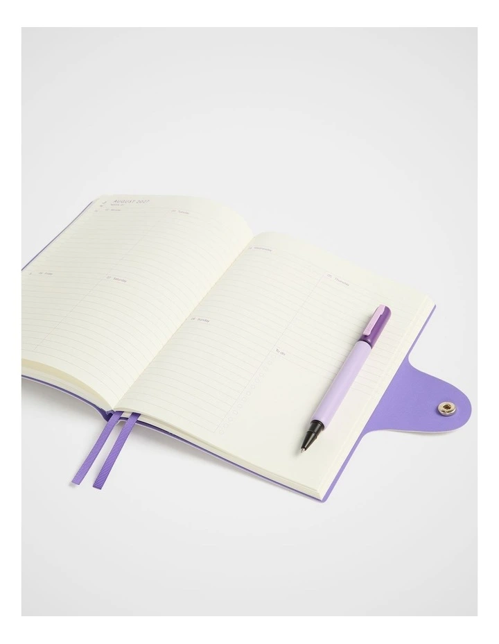 Snap Weekly Diary A5 2027 in Assorted image 2